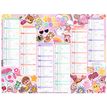 3664447218670-Calendrier Kawai - 6 mois par face - 32 x 42 cm - Oberthur--0