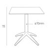 8414376761366-Table QUATRO abattante 70 x 70 cm - Ezpeleta  - Blanc-P_405228000_6-5