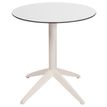 8414376824313-Table QUATRO abattante ronde Ø 70 cm - Ezpeleta - Blanc-P_405228005_1-0