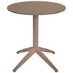 8414376807699-Table QUATRO abattante ronde Ø 70 cm - Ezpeleta - Taupe-P_405228006_1-0