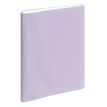 Agenda de bureau spiralé 16 mois Joy - 1 semaine sur 1 page - 15 x 21 cm - lilas - Exacompta
