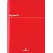 Agenda Boréal - 1 jour par page - 15 x 21 cm - rouge - Oberthur