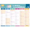 3664447225128-Calendrier de mon académie - Zone C - 6 mois par face - 32 x 42 cm - Oberthur-P_405228538_2-1