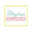 3281650479157-Créastyl Simple - Étiquettes cadeau "joyeux anniversaire" - 4 cm x 3.5 cm-P_405228790_2-1