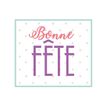 3281650479171-Créastyl Simple - Étiquettes cadeau "Bonne fête" - 4 cm x 3.5 cm-P_405228844_2-2