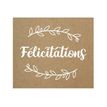3281650578171-Etiquettes Félicitations naturel 4x3,5cm - rouleau de 500-P_405229572_1-1