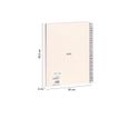 8411574110262-Milan 430 Since 1918 - Cuaderno - encuadernado espiral - A4 (210 x 297 mm) - 80 hojas / 160 págin-P_405229815_3-3