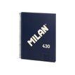 8411574110248-Milan 430 Since 1918 - Cahier de notes - reliure à spirale - A4 (210 x 297 mm) - 80 feuilles / 16-P_405229817_2-0