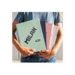 8411574110248-Milan 430 Since 1918 - Cuaderno - encuadernado espiral - A4 (210 x 297 mm) - 80 hojas / 160 pági-P_405229817_4-2