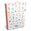 3592930026054-Agenda RDC reliure intégra année scolaire BOUCHUT "Girly Surf" 12,5 x 17,5 cm PEFC 70 %-P_405229843_2-1