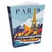 Agenda RDC reliure brochée année scolaire BOUCHUT "Paris" 1 jour /page 12 x 17 cm PEFC 70 %