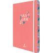 3664447221052-Agenda à élastique Tivoli - 1 semaine sur 2 pages - 16,5 x 16,5 cm - orange - Oberthur-P_405229871_2-1