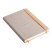 3037921187258-RHODIA Rhodiarama - Cahier de notes - A5 (148 x 210 mm) - 96 feuilles / 192 pages - papier ivoire - uni - couverture beige avec-P_405229968_1-0