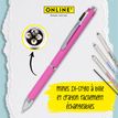 4014421320711-Stylo bille Multipen 4 in 1 Fashion Pink--3