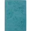 Agenda Summerside - 1 semaine sur 2 pages - 17 x 24,5 cm - vert turquoise - Oberthur