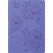 Agenda Summerside - 1 semaine sur 2 pages - 17 x 24,5 cm - lilas - Oberthur