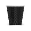 3614300009495-Les Artistes Timeless - Tasse en porcelaine nid d'abeille - 180 ml - noir-P_405230183_1-0