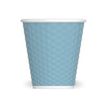 3614300011252-Les Artistes Timeless - Tasse en porcelaine nid d'abeille - 180 ml - bleu clair-P_405230189_1-0