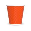 3614300011276-Les Artistes Timeless - Tasse en porcelaine nid d'abeille - 180 ml - orange-P_405230191_1-0