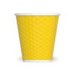 3614300011283-Les Artistes Timeless - Tasse en porcelaine nid d'abeille - 180 ml - jaune-P_405230192_1-0