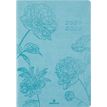 Agenda Summerside - 1 semaine sur 2 pages - 17 x 24,5 cm - vert turquoise - Oberthur
