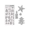 3134725024625-Cléopâtre - Jeu d'adhésifs de décoration - 27 pièces - noël - 10 - 40 mm - argent - -P_405230460_3-0