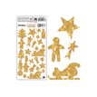 3134725024632-Cléopâtre - Jeu d'adhésifs de décoration - 27 pièces - noël - 10 - 40 mm - or - non -P_405230461_3-0