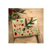 3134725024663-Cléopâtre - Jeu d'adhésifs de décoration - 27 pièces - noël - 10 - 40 mm - rouge - n-P_405230464_1-2