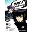 3329689761628-Clairefontaine - Illustration Manga - bloc encollé - A5 - 20 feuilles - 250g-P_405230690_1-0