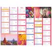 3664447227597-Calendrier Color Story - 6 mois par face - 210 x 265 mm - Oberthur--0