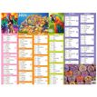 3664447193595-Calendrier Color Story - 6 mois par face - 210 x 265 mm - Oberthur--1
