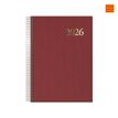 8421938128635-Agenda anual Segovia 2026 Día pàgina 14x20cm Burdeus - Català--0