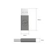 3700527312170-Mobility Lab - Adaptateur USB-C vers USB 3.0 - gris--3