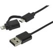 3700527306612-Mobility Lab - Câble USB  vers Lightning/Micro USB 2.0 - noir--1