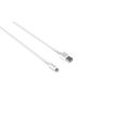 3700527312224-Mobility Lab - Câble de charge et synchronisation USB-A vers lightning - 1m - blanc--3