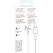 3700527312224-Mobility Lab - Câble de charge et synchronisation USB-A vers lightning - 1m - blanc--5