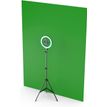 3700527305714-Mobility Lab - Pack anneau lumineux LED selfie + fond vert 2M - noir--3