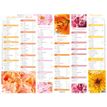 3664447227269-Oberthur - Calendrier fleurs - 6 mois par page - 420 x 320 mm - daté--1