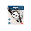 8052694011239-LEGAMI Charge 'N Roll - Câble USB - 24 pin USB-C (M) with detachable USB-C to USB-A adapter pour 24 pin USB-C, Lightning, Micro-USB de type B (M) - 2 A - 1 m -P_405232016_2-1