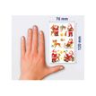 4004182040539-Avery - 15 stickers en sachet - 160x83x1 - père noël et les animaux-P_405232075_3-3