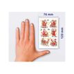 4004182524022-Avery - 12 stickers en sachet - 160x83x1 -  père noël traditionnel-P_405232077_2-1