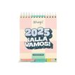 8445641050014-Mr. Wonderful - Calendrier - de bureau - 2025 - allá vamos - mois par page - petit - dat