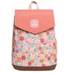 Sac baby scolaire Lola - 29 cm - 1 compartiment - flower power - Biopic