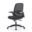 3760388581207-Fauteuil de bureau VEGA - accoudoirs rabattables - noir--2