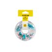 3539012005415-Prix Mini: 20 clips variados, 15 gomas elásticas, 20 chinchetas y 5 clips--3