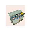 -Cartable scolaire Léo - 38 cm - 2 compartiments - kaki - Biopic-P_405234213_12-12