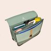 -Cartable scolaire Léo - 38 cm - 2 compartiments - kaki - Biopic-P_405234213_7-6