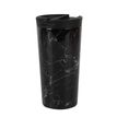 TAZA DE VIAJE 350 ML MARBLE BLACK