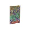 9781439798089-Paperblanks The J. Paul Getty Museum Collection Van Gogh's Irises - Journal - 90 x 140 mm - 176 pages - ligné - Les iris -P_405235612_2-1