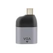 3303170109410-T'nB iClick - Adaptateur vidéo - 24 pin USB-C (M) pour HD-15 (VGA) (F)- gris foncé-P_405236431_3-1